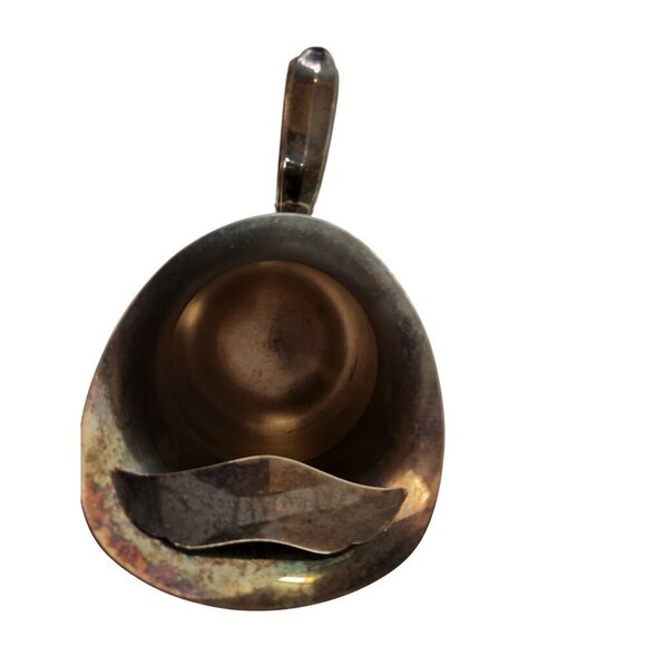 VINTAGE INTERNATIONAL SILVER  Co. water pitcher with ice lip 9" tall x 5 " openi - Picture 10 of 12